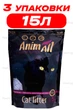 Наполнитель для котов cиликагелевый AnimAll Deluxe 5 Л упаковка 3ШТ - изображение 1