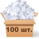Меламінові губки 10см х 6см х 2см, набір 100 шт - зображення 1