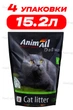 Наполнитель для котов cиликагелевый AnimAll Deluxe 3.8 Л упаковка 4ШТ - изображение 1