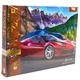 Пазл DankoToys Червона машина 1500 елементів DT C1500-03-09 68х47, 5см - зображення 1