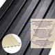 Декоративна рейка Sticker Wall SW-00001869 3000х150х9 мм дерево - зображення 2