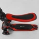 Дитячий самокат Best Scooter JS-10711 Чорний / Червоний з сидінням та підсвічуванням коліс - зображення 5