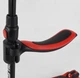 Дитячий самокат Best Scooter JS-10711 Чорний / Червоний з сидінням та підсвічуванням коліс - зображення 6