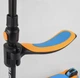 Детский трехколесный самокат Best Scooter JS-30918 Голубой / Желтый с сиденьем и тормозом - изображение 6