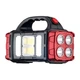 Фонарик Flashlight HB-2678 Micro USB/USB A 2500 mAh Черно-красный - изображение 1