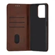 Чохол-книжка Premium Xiaomi Redmi 12C/Redmi 11A 4G/Poco C55 Dark Brown - зображення 3