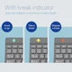 Эргономичная беспроводная раздельная клавиатура R-Go Split Break Черная - изображение 5