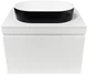 Тумба подвесная ADAMANT Astra W 70 с умывальником Beste New Black Matte/White Glossy - изображение 3