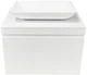 Тумба подвесная ADAMANT Astra W 70 с умывальником Lower New White - изображение 3