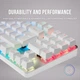 Ігрова клавіатура Mars Gaming MKREVOPRO White Red Switch (UKR) Б/В g1 - зображення 3
