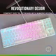 Ігрова клавіатура Mars Gaming MKREVOPRO White Red Switch (UKR) Б/В g1 - зображення 5