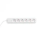 Сетевой удлинитель VIDEX ONCORD с/с 6п 3м (3x1.5мм) с кнопкой White - изображение 3