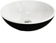 Тумба подвесная ADAMANT Astra G 70 с умывальником Kreis Black Matte/White Glossy - изображение 9
