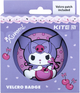Бейдж на липучці Kite Kuromi Фіолетово-рожевий (HK24-3011-2) - зображення 1