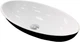 Тумба подвесная ADAMANT Astra G 70 с умывальником Andere New Black Matte/White Glossy - изображение 10