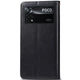 Чехол-книжка GETMAN Gallant (PU) кожаный для Xiaomi Poco X4 Pro 5G Черный - изображение 2