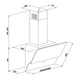 Вытяжка кухонная ELEYUS Element 700 60 BL - изображение 10
