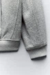 Трикотажный бомбер Zara 1165/735 M Серый - изображение 9