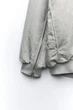Куртка бомбер Zara 4432/729 XS Серый - изображение 10