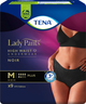 Урологічні труси Tena Lady Pants Plus Medium чорні 9 шт (7322541130637) - зображення 1