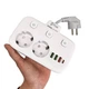 Мережевий фільтр LDNIO 2 розетки 3хUSB/Type-C QC+PD SE2435 White (SE2435) - зображення 5