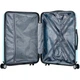 Чемодан на колесах полипропилен Snowball голубой 33703 l.blue (S) - изображение 3
