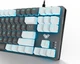 Клавиатура Aula Mechanical F3287 White/Grey keycap KRGD blue (6948391240688) - изображение 3