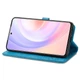 Кожаный чехол-книжка Epik Art Case с визитницей для Xiaomi Redmi Note 8T Синий - изображение 3