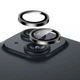 Захисне скло Epik Metal Classic на камеру (в упак.) на Apple iPhone 15 (6.1") / 15 Plus (6.7") Чорний / Black - зображення 6