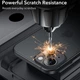 Защитное стекло Epik Metal Classic на камеру (в упак.) для Apple iPhone 15 (6.1") / 15 Plus (6.7") Темно-Серый / Graphite - изображение 5
