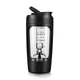 Электрический шейкер на аккумуляторе Automatic mixing cup 23652 Tritan для спортивных коктейлей 650 ml Черный - изображение 2