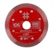 Круг алмазный отрезной SHIJING Professional 106х1,2х20 мм - изображение 1