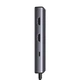 Концентратор USB-C UGREEN CM498 Адаптер для Macbook Air Pro iPad Pro M2 M1 Type-C 6 in 1 HDMI 8K 30Hz PD100W USB C HUB Gray (15852) - изображение 7