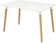 Стол МіксМеблі Везувий MDF 120 х 120 х 80 см Натуральный (А0050658) - изображение 1