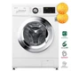 Стиральная машина lg фронтальная, 6,5кг, 1200, a+++, 44см, дисплей, пар, инвертор, белый f2j3ws2w - изображение 1