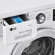 Стиральная машина lg фронтальная, 6,5кг, 1200, a+++, 44см, дисплей, пар, инвертор, белый f2j3ws2w - изображение 10