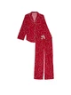 Пижама фланелевая Victoria's Secret Flannel Long Pajama Set S Regular Красный (VS-016) - изображение 4