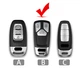 Чехол футляр на ключ audi ауди a3 a4 a5 a6 a7 a8 - изображение 2