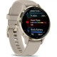 Смарт-годинник Garmin Venu 3S Soft Gold Stainless Steel Bezel with French Gray Case and Silicone Band (010-02785-02) - зображення 3