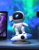 Ночник проектор звездного неба с Bluetooth колонкой Kronos Астронавт на ракете с таймером и будильником Белый - изображение 4