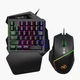 Ігровий набір 198I G506 клавіатура та мишка RGB 7 кольорів, USB, для ПК - изображение 1