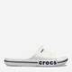 Чоловічі шльопанці для пляжу Crocs Bayaband 205392-126 41-42 (M8/W10) 26 см Білий/Сірий (191448189294) - зображення 1