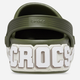 Чоловічі крокси Crocs Off Court Logo 209651-309 43-44 (M10/W12) 28 см Зелені (196265582150) - зображення 4