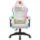 Крісло ігрове Defender Energy, Клас 4, 50мм, PU, RGB, біле - изображение 1