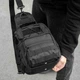 Чоловіча сумка нагрудна слінг через плече Cord з системою MOLLE одне лямковий рюкзак на 8 літрів - зображення 4