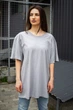 Оверсайз Футболка Without Great 24 Woman 2XL/3XL Light Gray - изображение 1