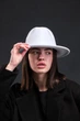 Капелюх Without Fedora Basic White Woman 423769638 - изображение 1
