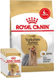 Корм для взрослых собак Royal Canin YORKSHIRE ADULT 1.5 кг + 4 влажных паучей - изображение 1