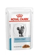 Влажный корм для взрослых кошек Royal Canin SKIN & COAT CAT Pouches 0,085кг - изображение 1