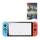 Набор Консоль Nintendo Switch OLED Model HEG-001 64GB Blue Red + Игра Hogwarts Legacy Русские Субтитры - изображение 1
